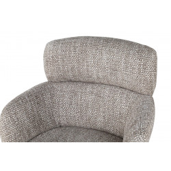 Tavi Swivel Dining Chair Taupe